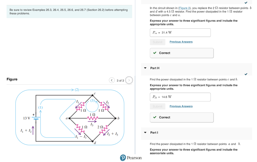 Solved Be sure to review Examples 26.3, 26.4, 26.5, 26.6, | Chegg.com