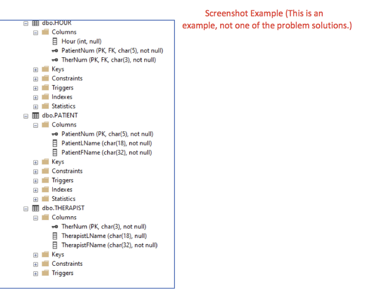 Solved Create a SQL database and write SQL DDL to create | Chegg.com