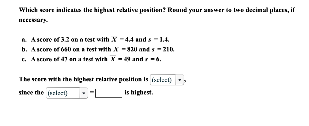 solved-which-score-indicates-the-highest-relative-position-chegg