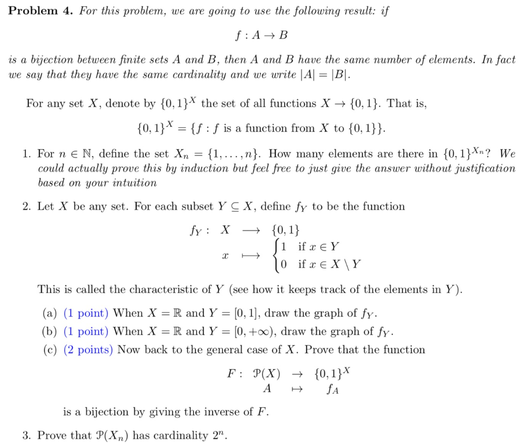 Solved Problem 4. For this problem, we are going to use the | Chegg.com