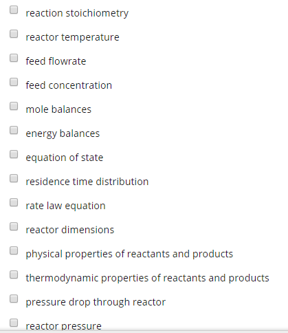 Solved QUESTION 1 Here is the type of question that reactor | Chegg.com