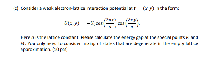 Solved Consider a 2D square lattice formed by di-valent | Chegg.com
