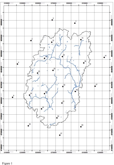 Solved AREAL ESTIMATION OF PRECIPITATION On All Math | Chegg.com