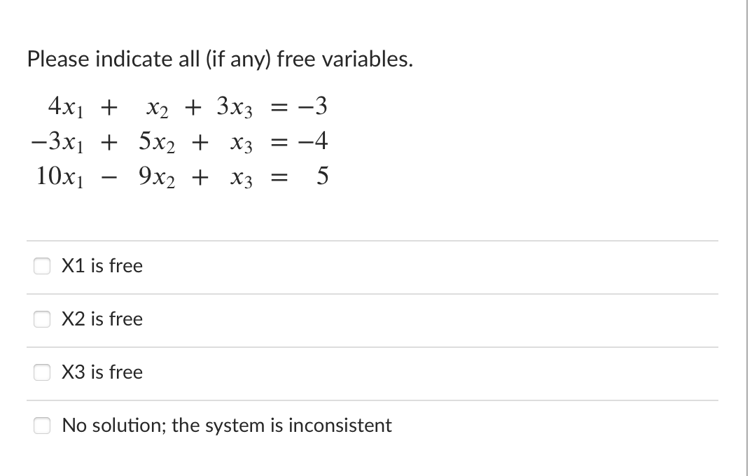 Solved Solve The Matrix Equation AX = B Using The Given | Chegg.com