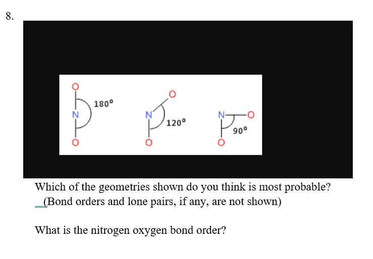 Solved Which of the geometries shown do you think is most | Chegg.com