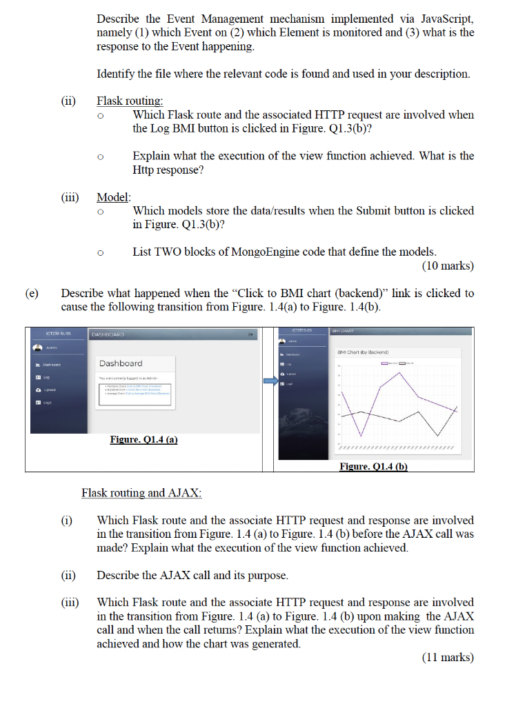 Solved Describe the Event Management mechanism implemented