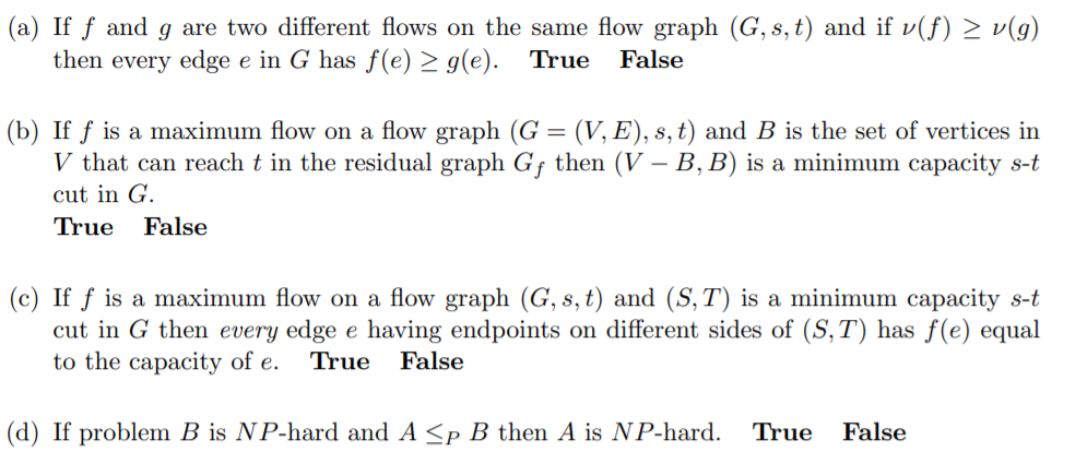 A If F And G Are Two Different Flows On The Same Chegg Com