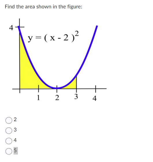 find the area of the figure shown