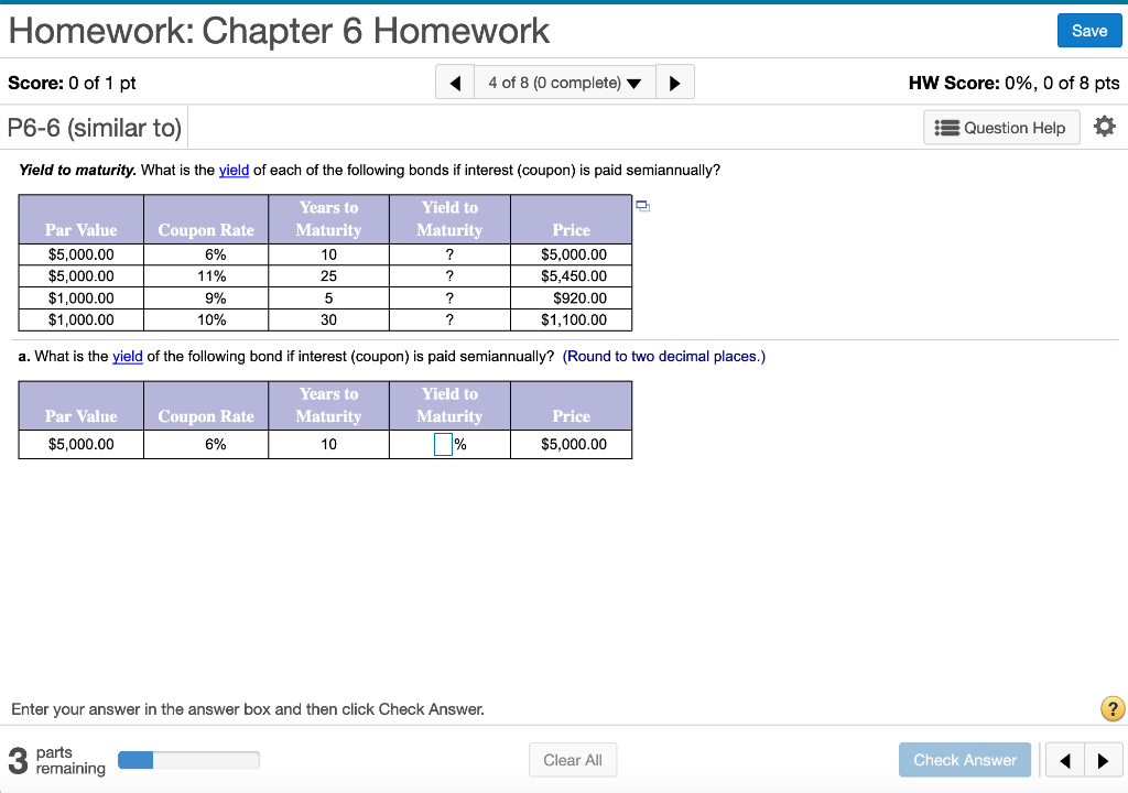 Solved Homework: Chapter 6 Homework Save HW Score: 0%, 0 of | Chegg.com