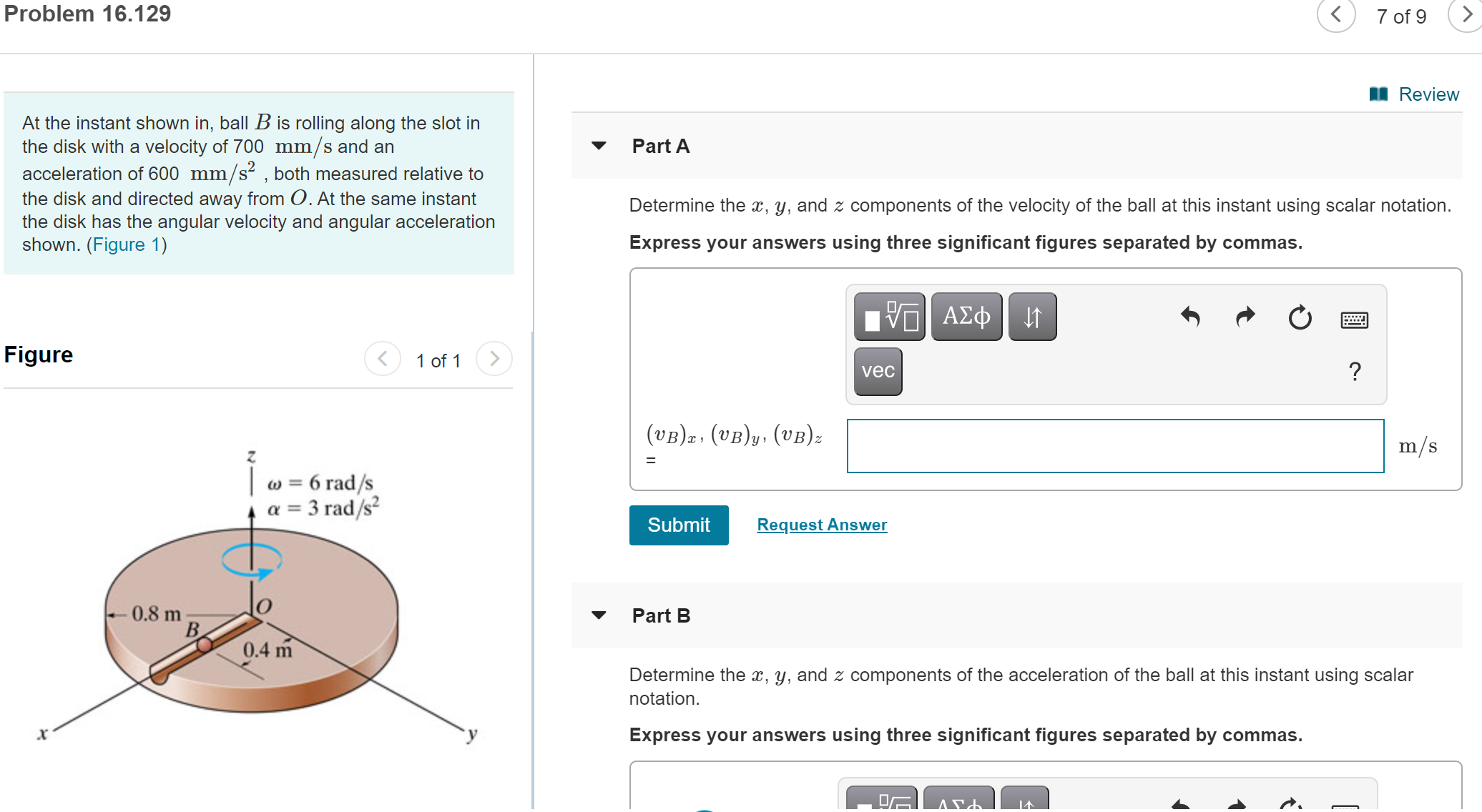 Solved Problem 16.129