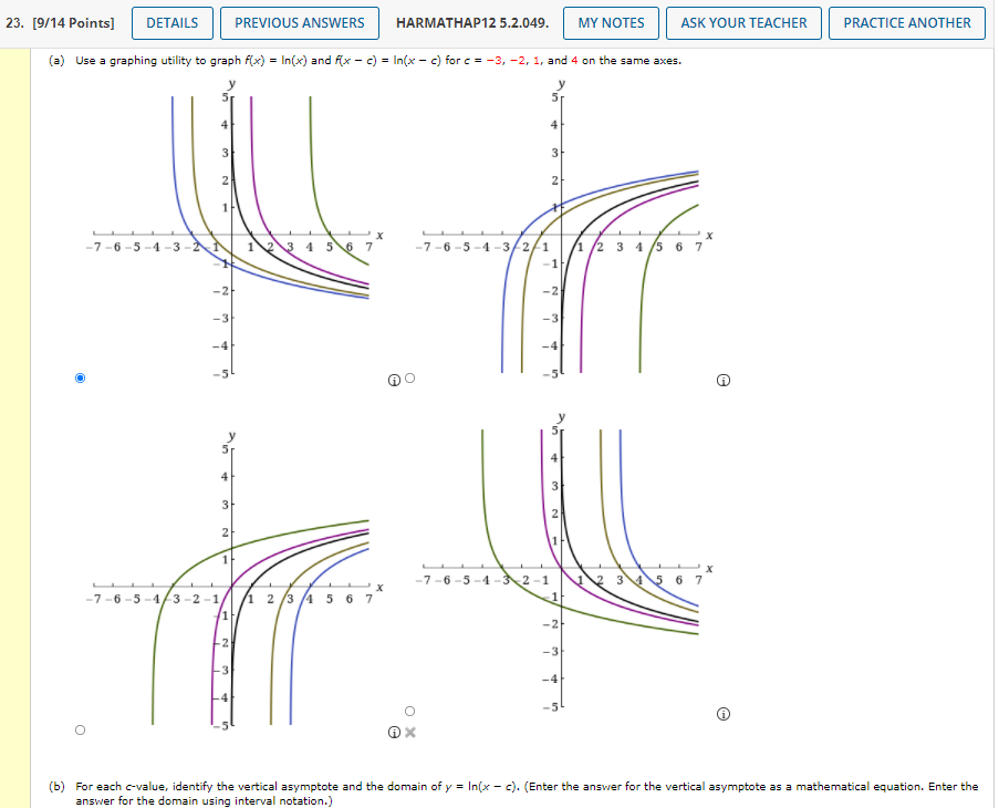 Solved 23. [9/14 Points) DETAILS PREVIOUS ANSWERS | Chegg.com