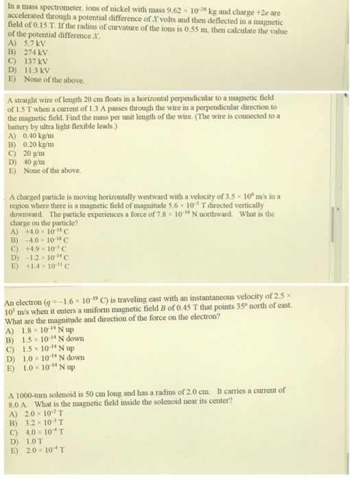 Solved A Beam Of Electrons Q 1 6x 10 19 C Is Moving Thr Chegg Com