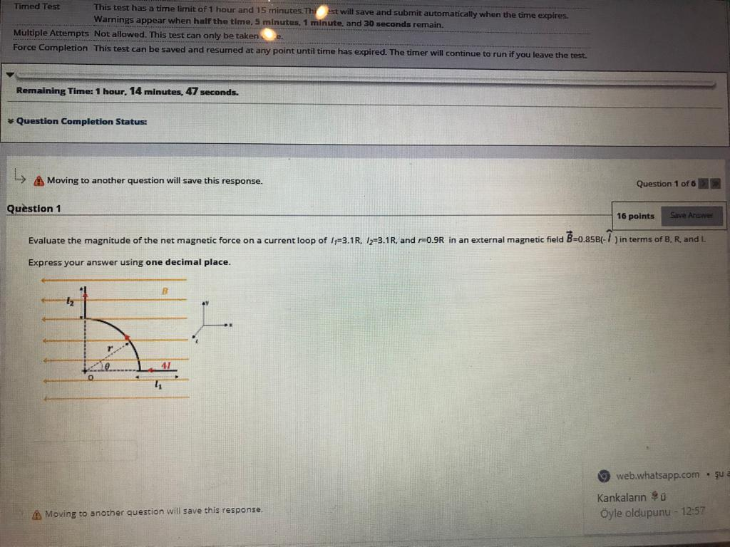 Solved Timed Test This test has a time limit of 1 hour and | Chegg.com