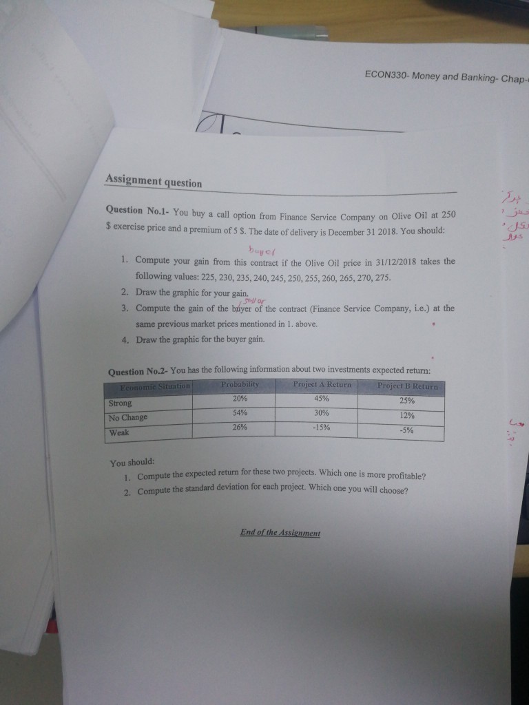 Solved ECON330 Money and Banking Chap Assignment question