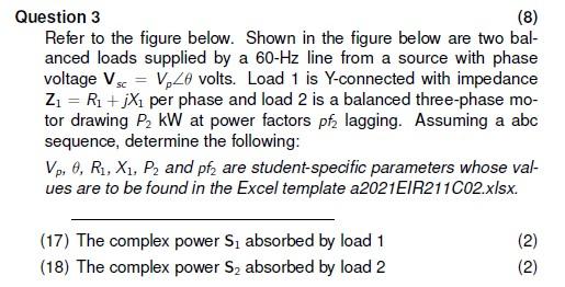 Solved Question 3 (8) Refer to the figure below. Shown in | Chegg.com