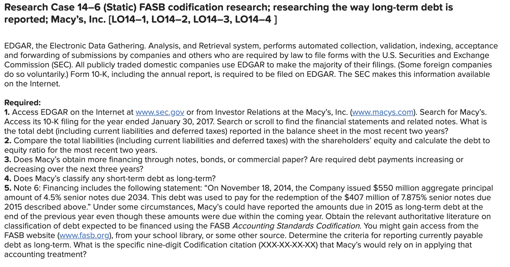 Solved Research Case 14-6 (Static) FASB codification | Chegg.com Solved Research Case 14-6 (Static) FASB codification | Chegg.com