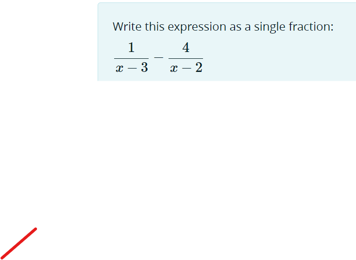 solved-write-this-expression-as-a-single-fraction-1x-3-4x-2-chegg