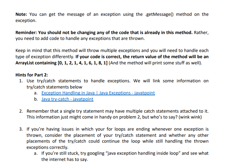 Solved import java.util.ArrayList; import java.util.Arrays; | Chegg.com
