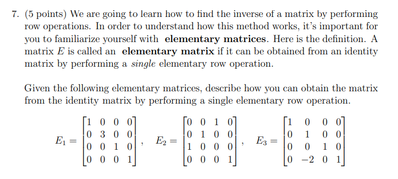 Solved 7. 5 points We are going to learn how to find the Chegg