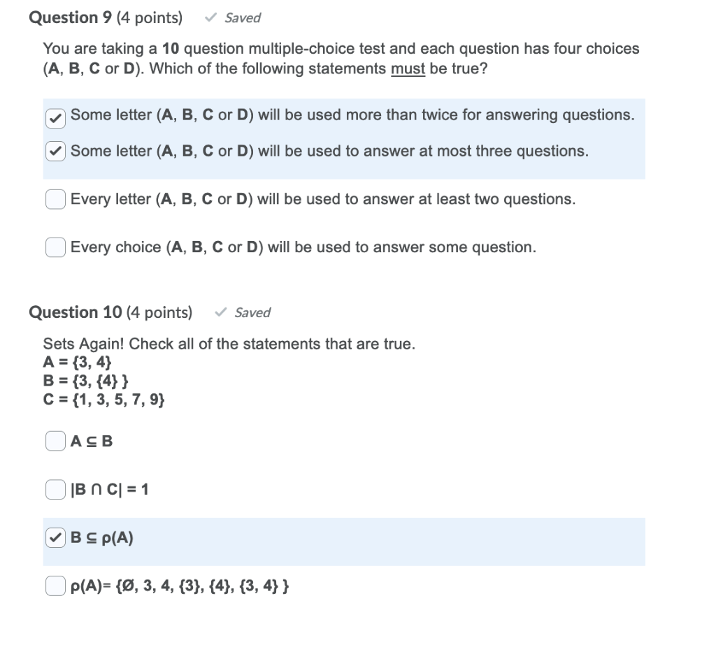 Solved Question 9 (4 Points) Saved You Are Taking A 10 | Chegg.com