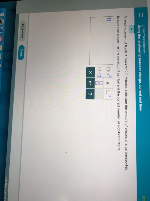 Solved Using the relationship between charge, current and | Chegg.com