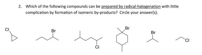 Solved Which of the following compounds can be prepared by | Chegg.com