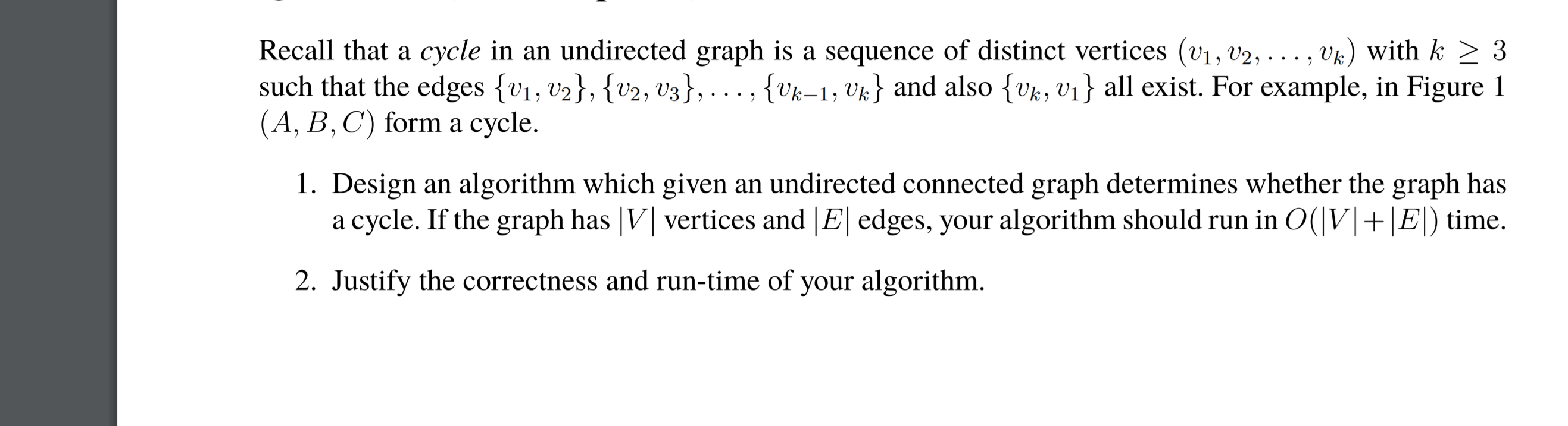 Solved Please write out the pseudocode for this algorithm. | Chegg.com