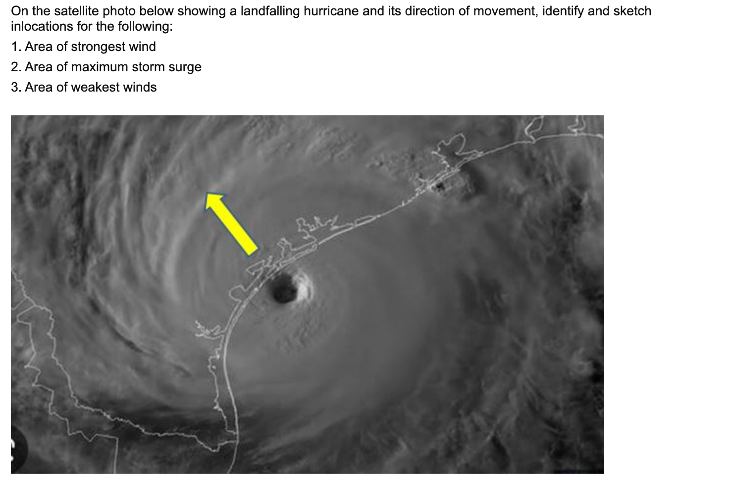 solved-on-the-satellite-photo-below-showing-a-landfalling-chegg