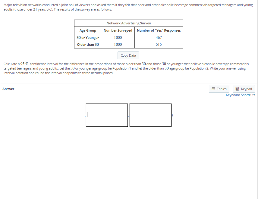 Solved Major television networks conducted a joint poll of