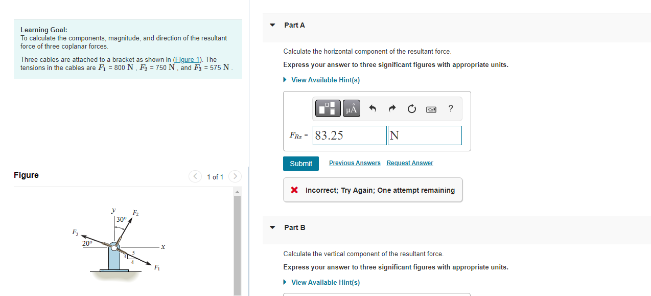 how to calculate the magnitude of resultant force