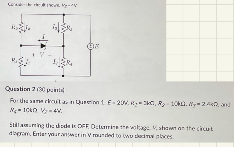 Solved Question 2 (30 ﻿points)For The Same Circuit As In | Chegg.com