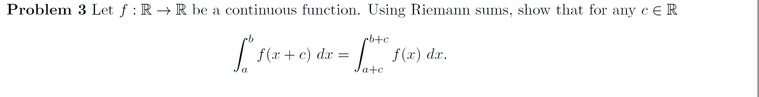 Solved 1. Let f:R -> R be a continuous function. Using | Chegg.com