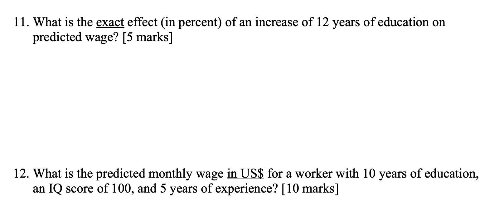 Solved Consider The Following Ols Regression Output Which Is 3197