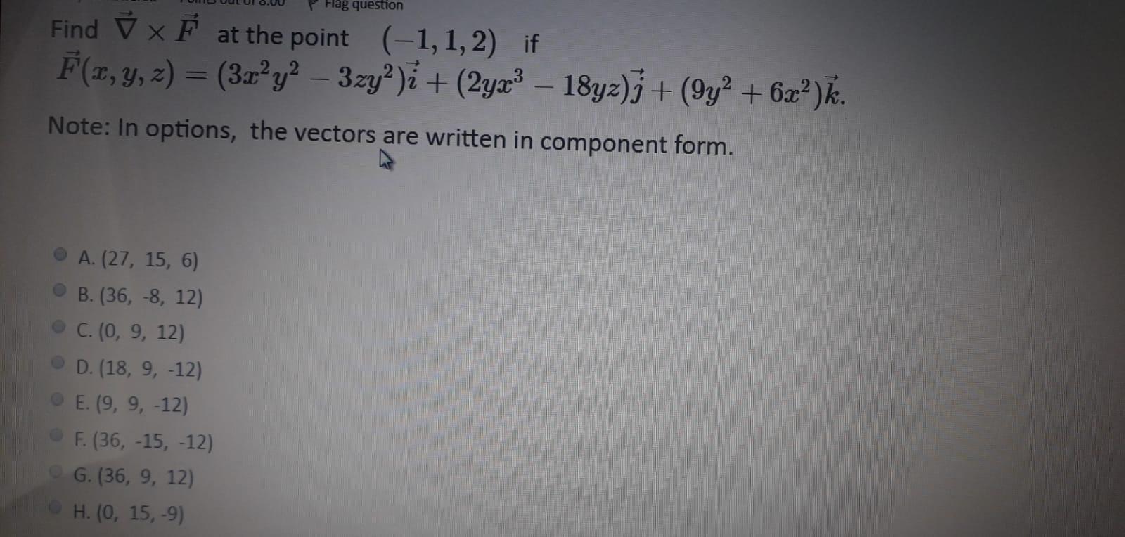 Solved Flag Question Find Y X At The Point 1 1 2 If F Chegg Com