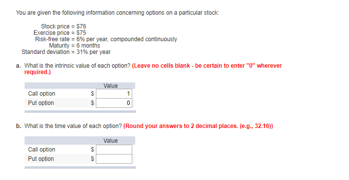 Solved You are given the following information concerning | Chegg.com