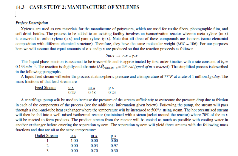 case study xylene