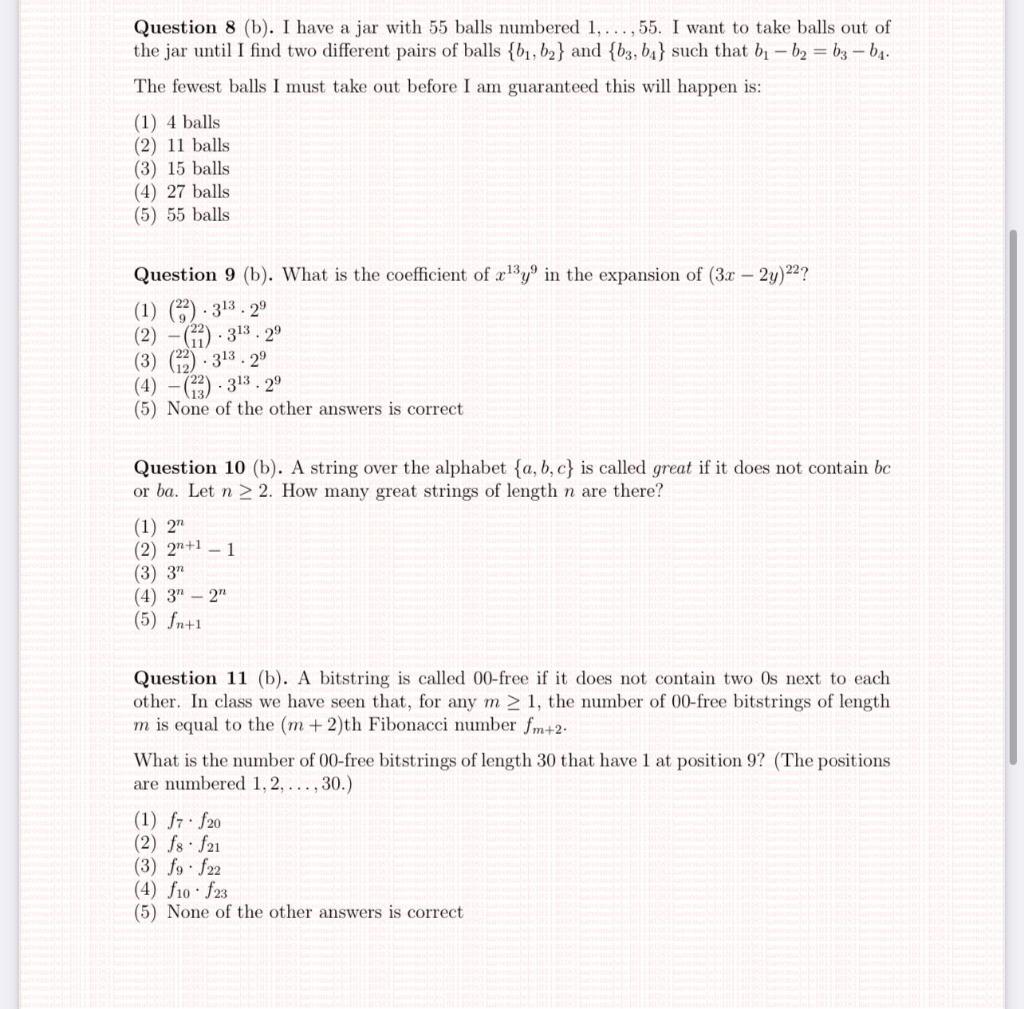 Solved Please solve all the above question because its | Chegg.com