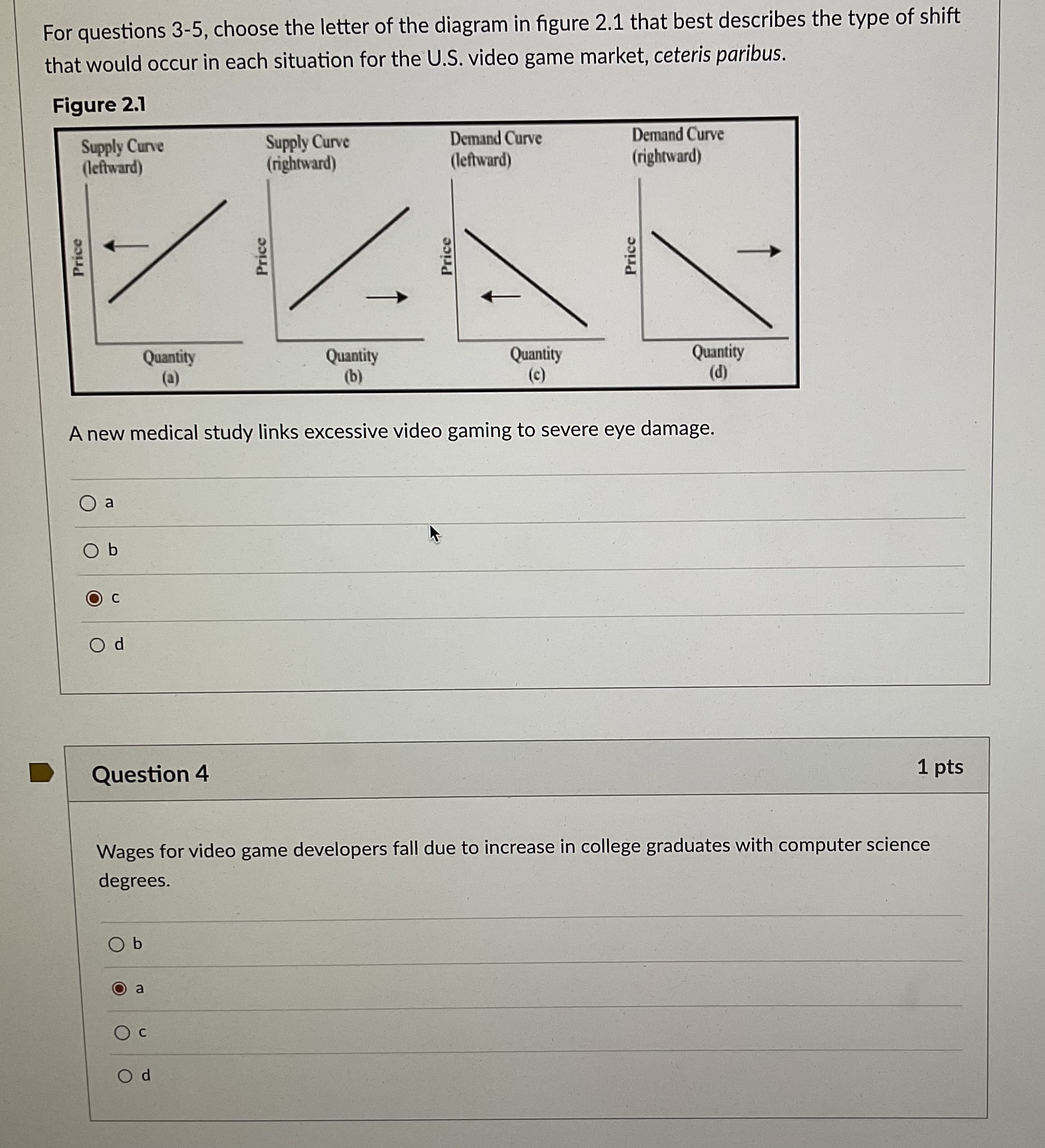 Solved For Questions 3-5, Choose The Letter Of The Diagram | Chegg.com