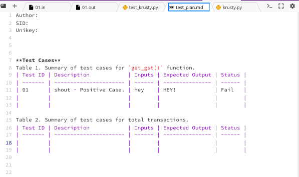 I need to create test-cases for a python the below | Chegg.com