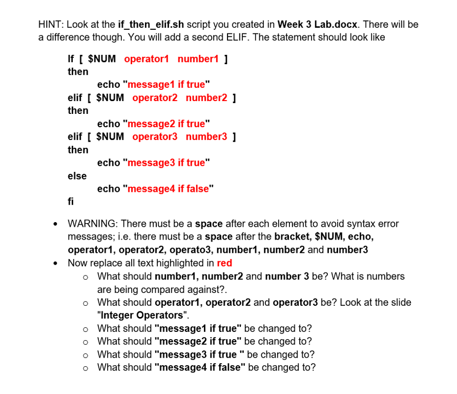 Solved Exercise 2 Using what you learned in Week 3 Lab.docx, | Chegg.com