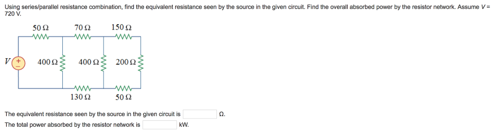 combination of resistance in series and parallel experiment