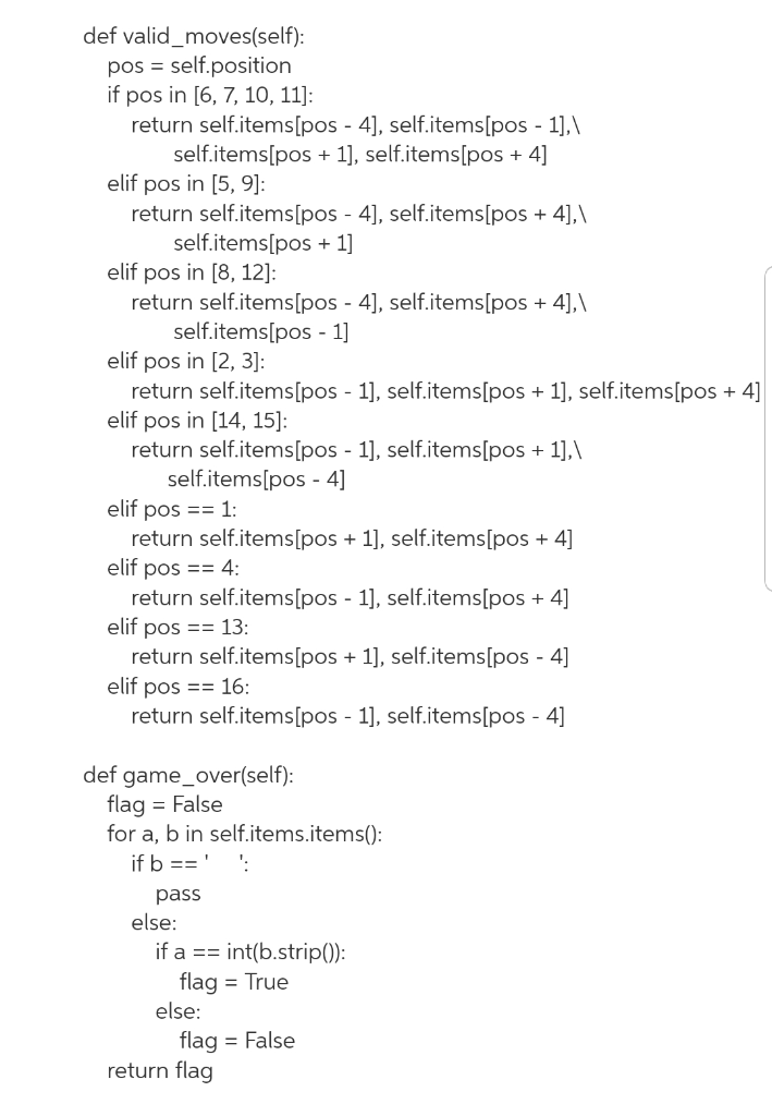 15 Puzzle is a game where the objective is to align | Chegg.com
