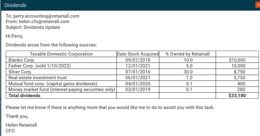 Solved Scroll down to complete all parts of this task. Use | Chegg.com