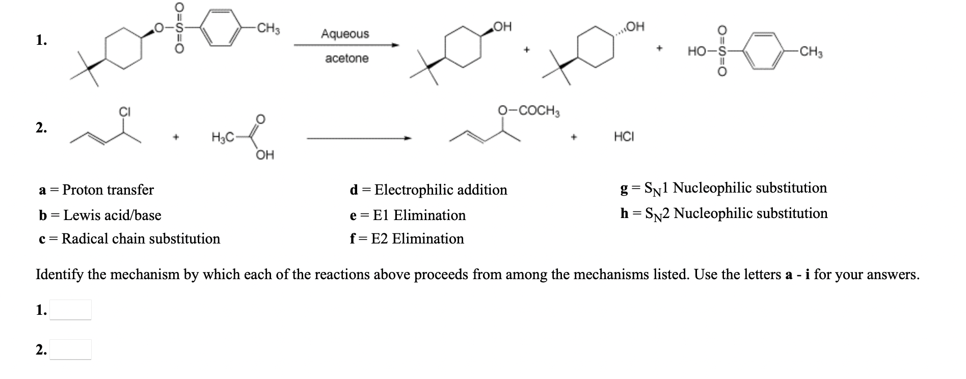 Solved O=i=0 -CH3 OH 1. Aqueous „OH HO -CH3 acetone 0-COCH3 | Chegg.com