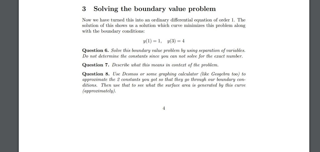 Solved 1 Statement of the problem Consider having two points | Chegg.com