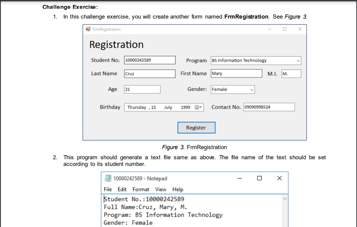 Solved Software Requirement . Visual Studio IDE 2015 or