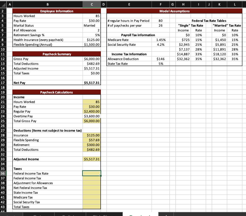 What Is The Federal Tax Rate For Single Head Of Household