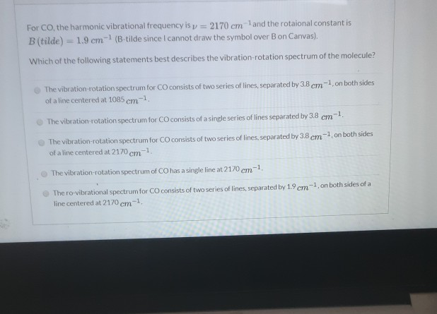 Solved The bond length in 12CNis 117 pm, and its force | Chegg.com