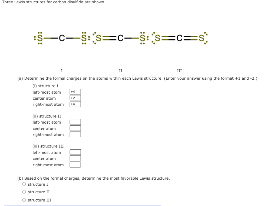 carbon disulfide lewis structure