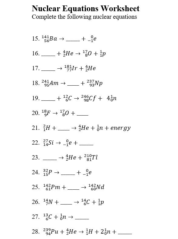solved-nuclear-equations-worksheet-complete-the-following-chegg
